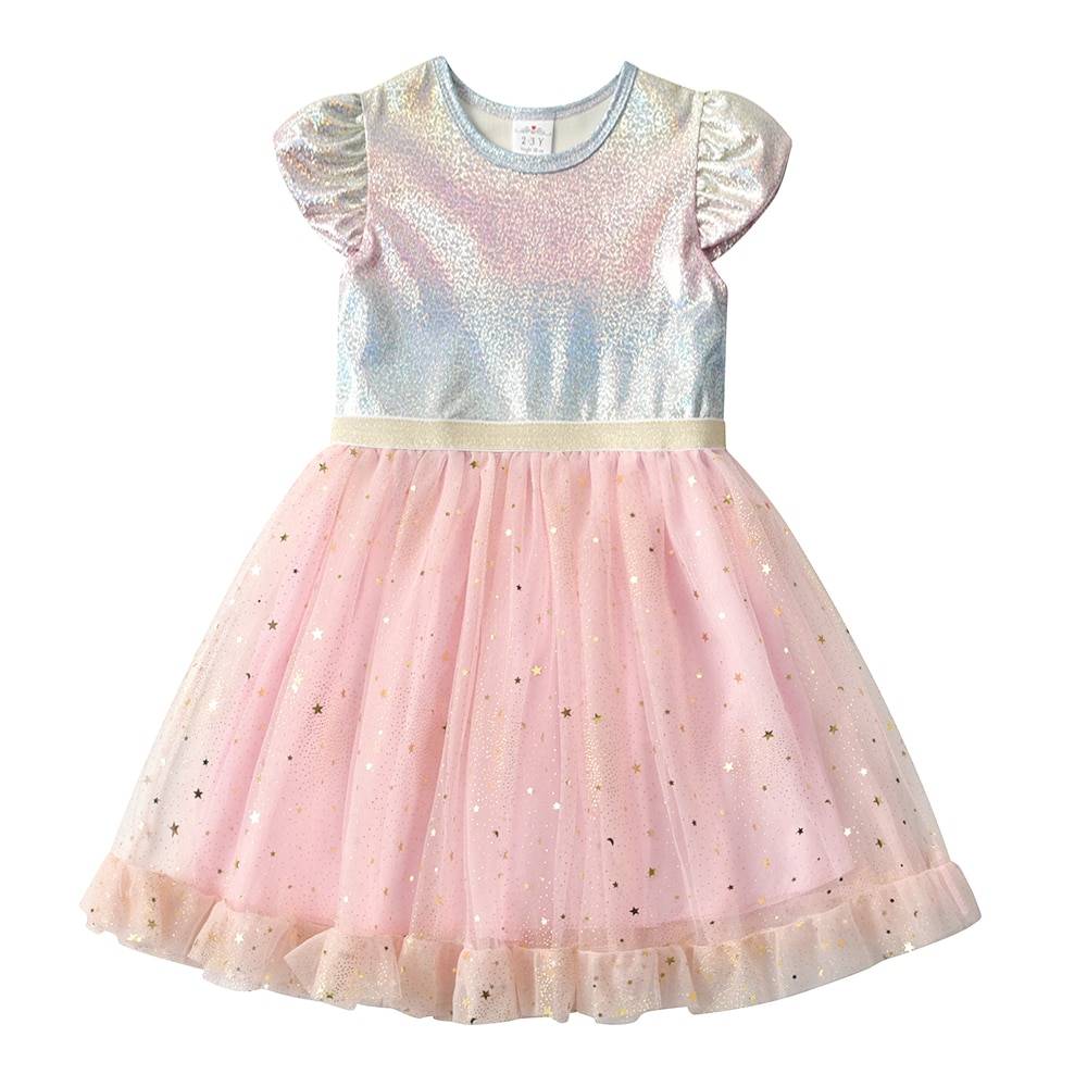 Girls' Colorful Princess Dress