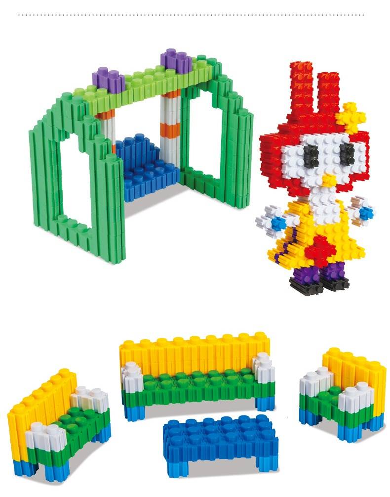Mini Diamond Construction Blocks Kit